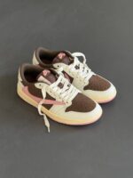 کتونی نایک ایر جردن 1 Low مدل Brown Pink – استایل خاص، کیفیت بالا، مناسب روزمره - Image 4